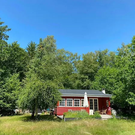 Red Wooden House In The Middle Of Frederiksvaerks Nature Holiday home
