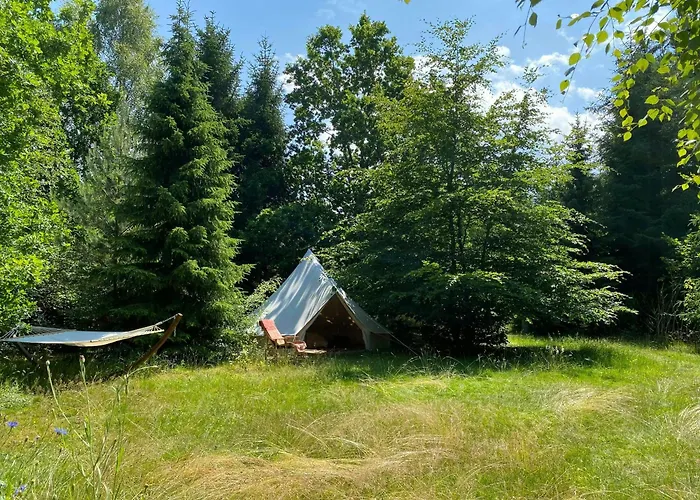 Red Wood House Within Frederiksvaerk's Nature Frederiksvaerk